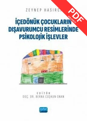 İçedönük Çocukların Dışavurumcu Resimlerinde Psikolojik İşlevler kitap kapağı