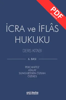 İcra ve İflas Hukuku Ders Kitabı kitap kapağı