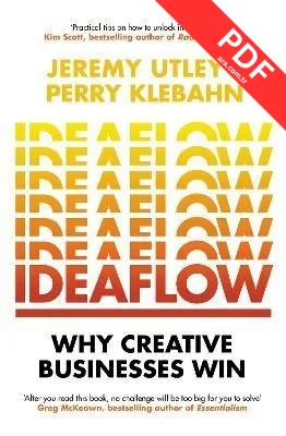 Ideaflow : Why Creative Businesses Win kitap kapağı