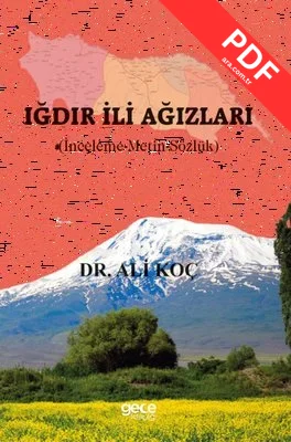 Iğdır İli Ağızları - İnceleme - Metin - Sözlük kitap kapağı