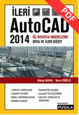 İleri AutoCAD 2014 kitap kapağı