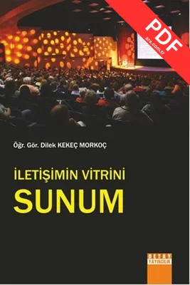 İletişimin Vitrini Sunum kitap kapağı