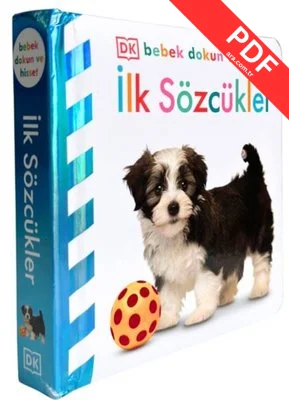 İlk Sözcükler - DK Bebek Dokun ve Hisset kitap kapağı