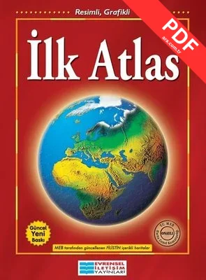 İlk Atlas - Resimli Grafikli kitap kapağı