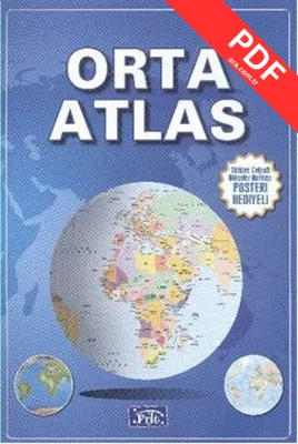 İlköğretim Orta Atlas kitap kapağı