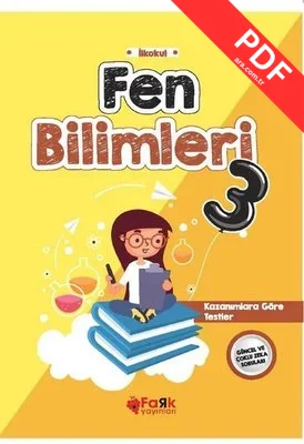 İlkokul Fen Bilimleri 3 kitap kapağı