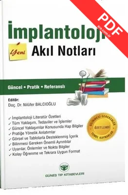 İmplantoloji Akıl Notları kitap kapağı