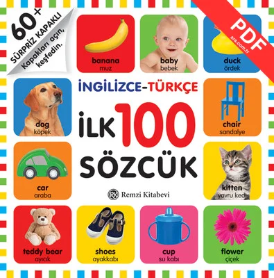 İngilizce-Türkçe İlk 100 Sözcük kitap kapağı