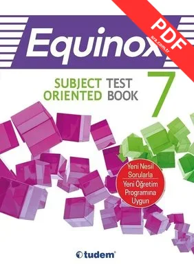 İngilizce 7 Equinox Subject Oriented Test Book kitap kapağı