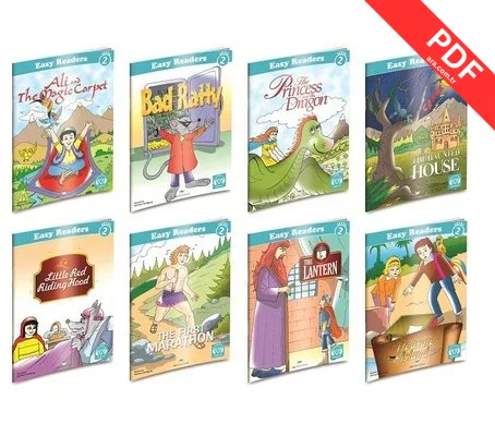İngilizce Hikaye Seti - Level 2 - 8 Kitap Takım kitap kapağı