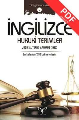 İngilizce Hukuki Terimler kitap kapağı