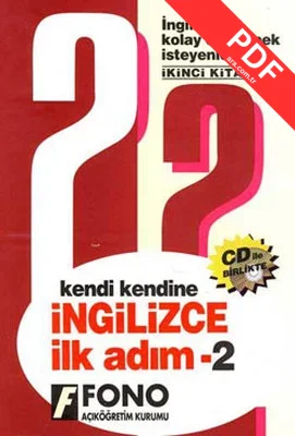 İngilizce İlk Adım - 2 (2 CD'li) - Kutulu kitap kapağı