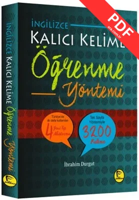 İngilizce Kalıcı Kelime Öğrenme Yöntemi kitap kapağı