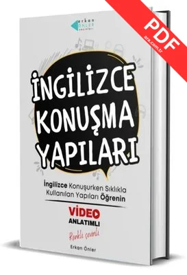 İngilizce Konuşma Yapıları - Video Anlatımlı kitap kapağı