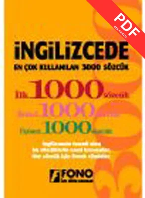 İngilizcede En Çok Kullanılan 3000 Sözcük kitap kapağı