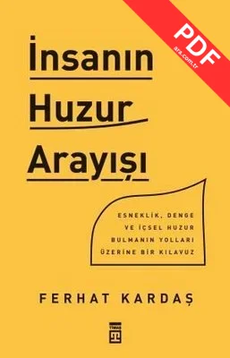 İnsanın Huzur Arayışı kitap kapağı
