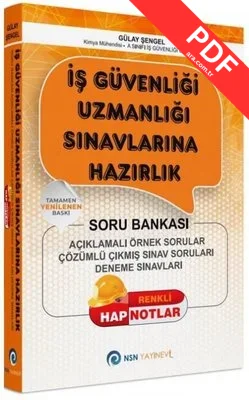 İş Güvenliği Uzmanlığı Sınavlarına Hazırlık Soru Bankası kitap kapağı