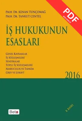 İş Hukukunun Esasları kitap kapağı