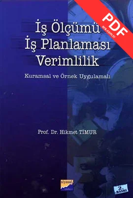 İş Ölçümü İş Planlaması ve Verimlilik kitap kapağı