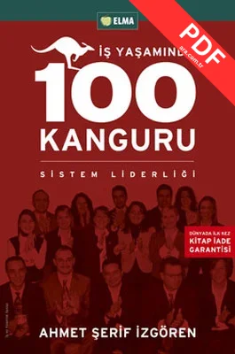 İş Yaşamında 100 Kanguru - Yönetim Liderlik ve İş Yaşamı kitap kapağı