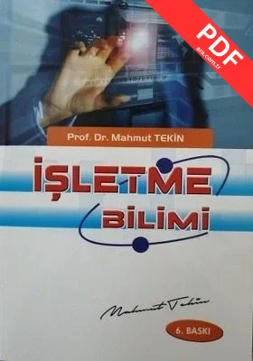 İşletme Bilimi kitap kapağı