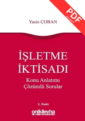 İşletme İktisadı kitap kapağı