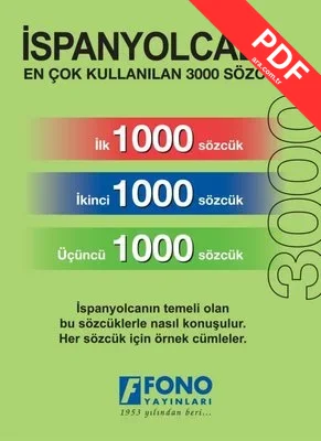 İspanyolcada En Çok Kullanılan 3000 Sözcük kitap kapağı