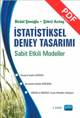 İstatistiksel Deney Tasarımı kitap kapağı