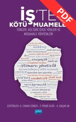 İş'te Kötü Muamele: Türleri Kültüre Özgü Yönleri ve Müdahale Yöntemleri kitap kapağı