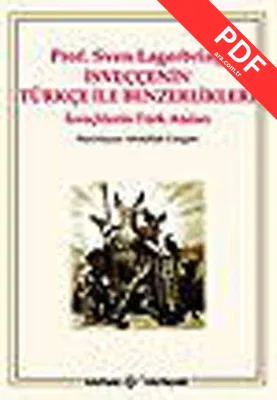 İsveççenin Türkçe ile Benzerlikleri kitap kapağı