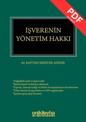 İşverenin Yönetim Hakkı kitap kapağı