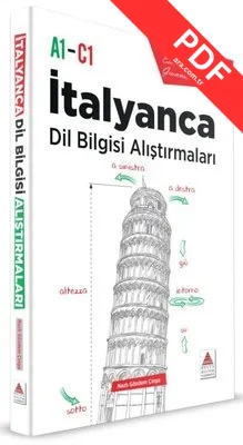 İtalyanca Dil Bilgisi Alıştırmaları A1 - C1 kitap kapağı