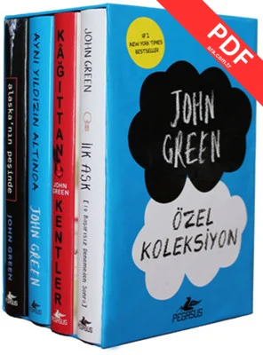 John Green Özel Koleksiyon - 4 Kitap Takım kitap kapağı