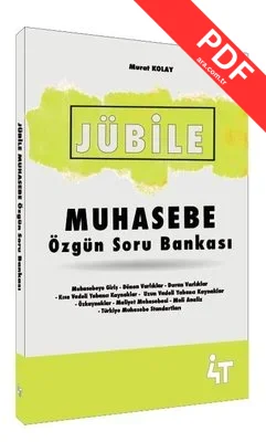 Jübile - Muhasebe Özgün Soru Bankası kitap kapağı