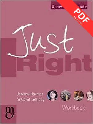 Just Right Upper-Intermediate Workbook kitap kapağı