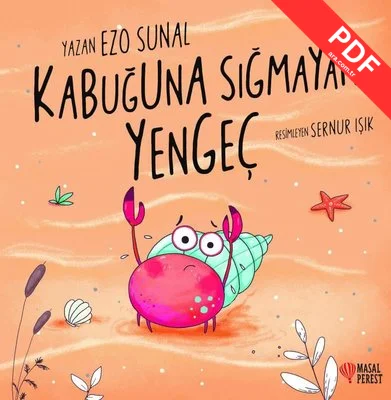 Kabuğuna Sığmayan Yengeç kitap kapağı