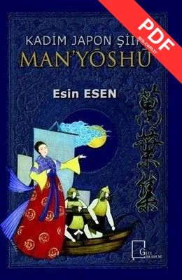 Kadim Japon Şiiri Manyöshü kitap kapağı