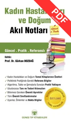 Kadın Hastalıkları ve Doğum Akıl Notları kitap kapağı