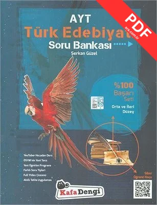 Kafadengi AYT Edebiyat Soru Bankası - Orta ve İleri Düzey kitap kapağı