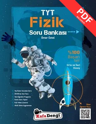 Kafadengi TYT Fizik Soru Bankası - Orta ve İleri Düzey kitap kapağı