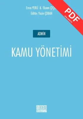 Kamu Yönetimi kitap kapağı