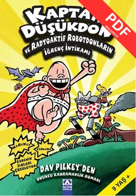 Kaptan Düşükdon ve Radyoaktif Robotdonların İğrenç İntikamı kitap kapağı
