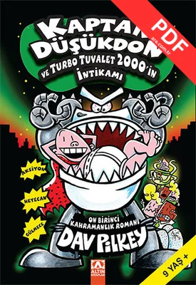 Kaptan Düşükdon ve Turbo Tuvalet 20 kitap kapağı
