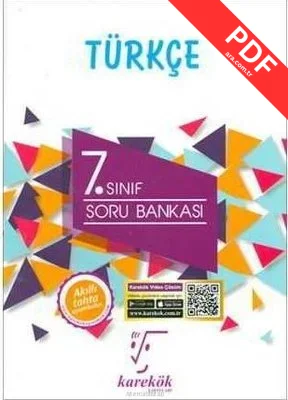 Karakök 7. Sınıf Türkçe Soru Bankası kitap kapağı