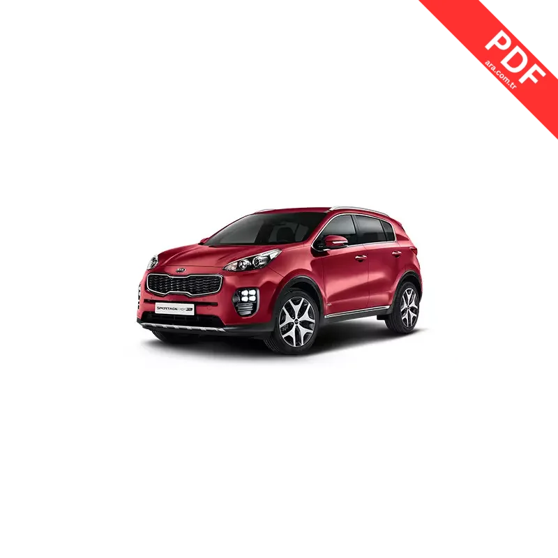 Kia Sportage (2016) kılavuz kapağı