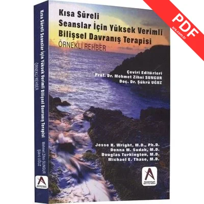 Kısa Süreli Seanslar İçin Yüksek Verimli Bilişsel Davranış Terapisi - Örnekli Rehber kitap kapağı