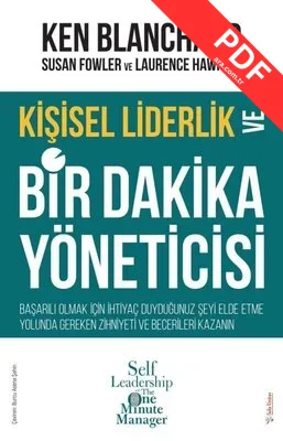 Kişisel Liderlik ve Bir Dakika Yöneticisi kitap kapağı
