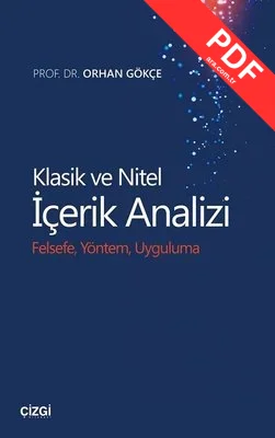 Klasik ve Nitel İçerik Analizi-Felsefe Yöntem ve Uygulama kitap kapağı