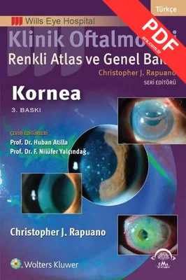 Klinik Oftalmoloji Renkli Atlas ve Genel Bakış Kornea kitap kapağı