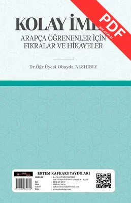 Kolay İmla Arapça Öğrenenler İçin Fıkralar ve Hikayeler kitap kapağı